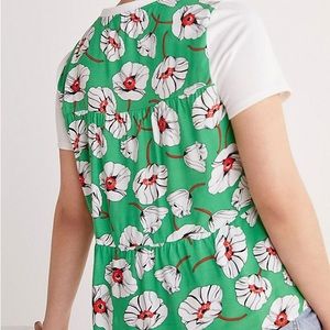 Anthropologie Tiered Floral Top